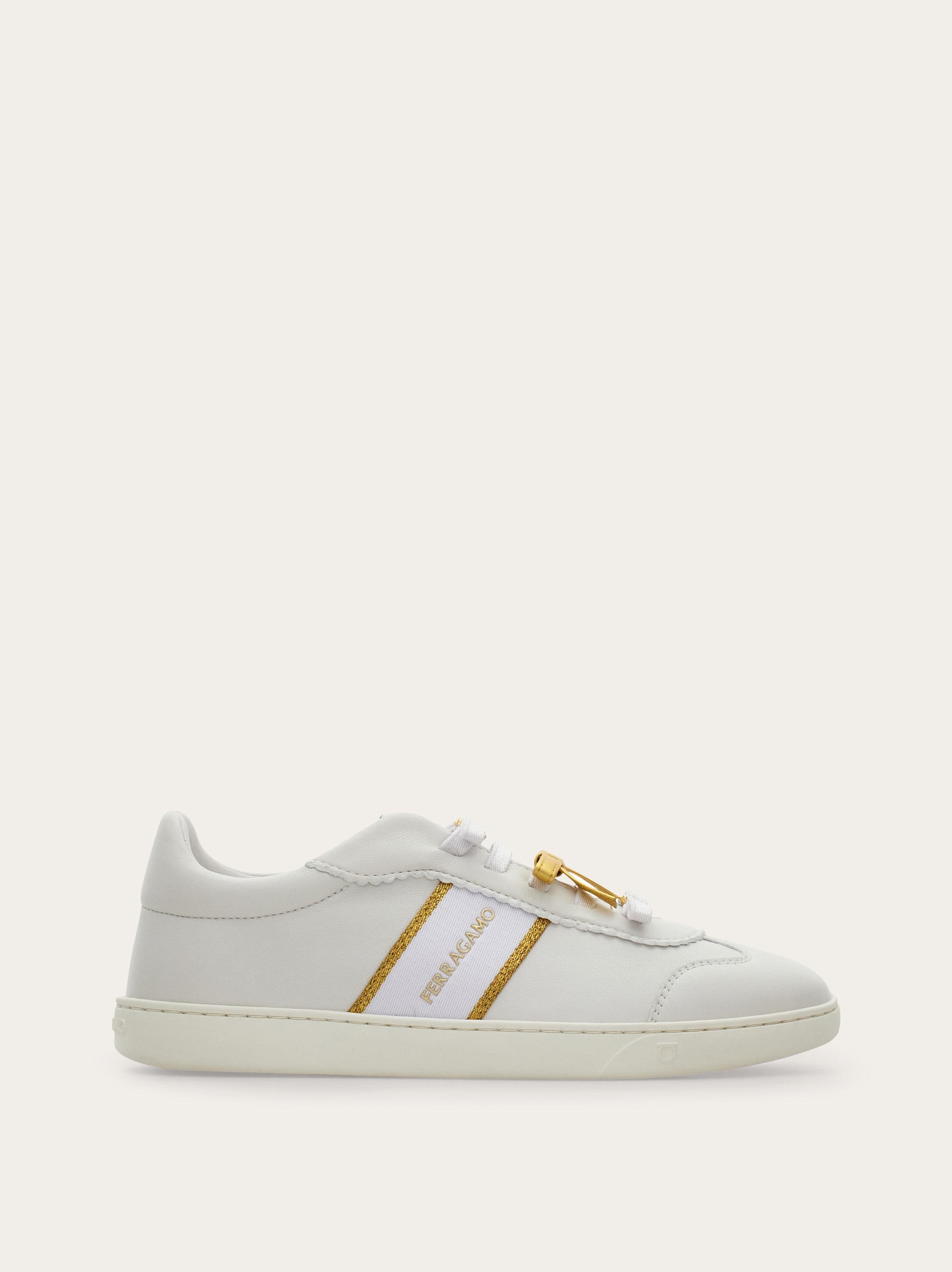 Sneaker with mini bow detail - Women | Ferragamo