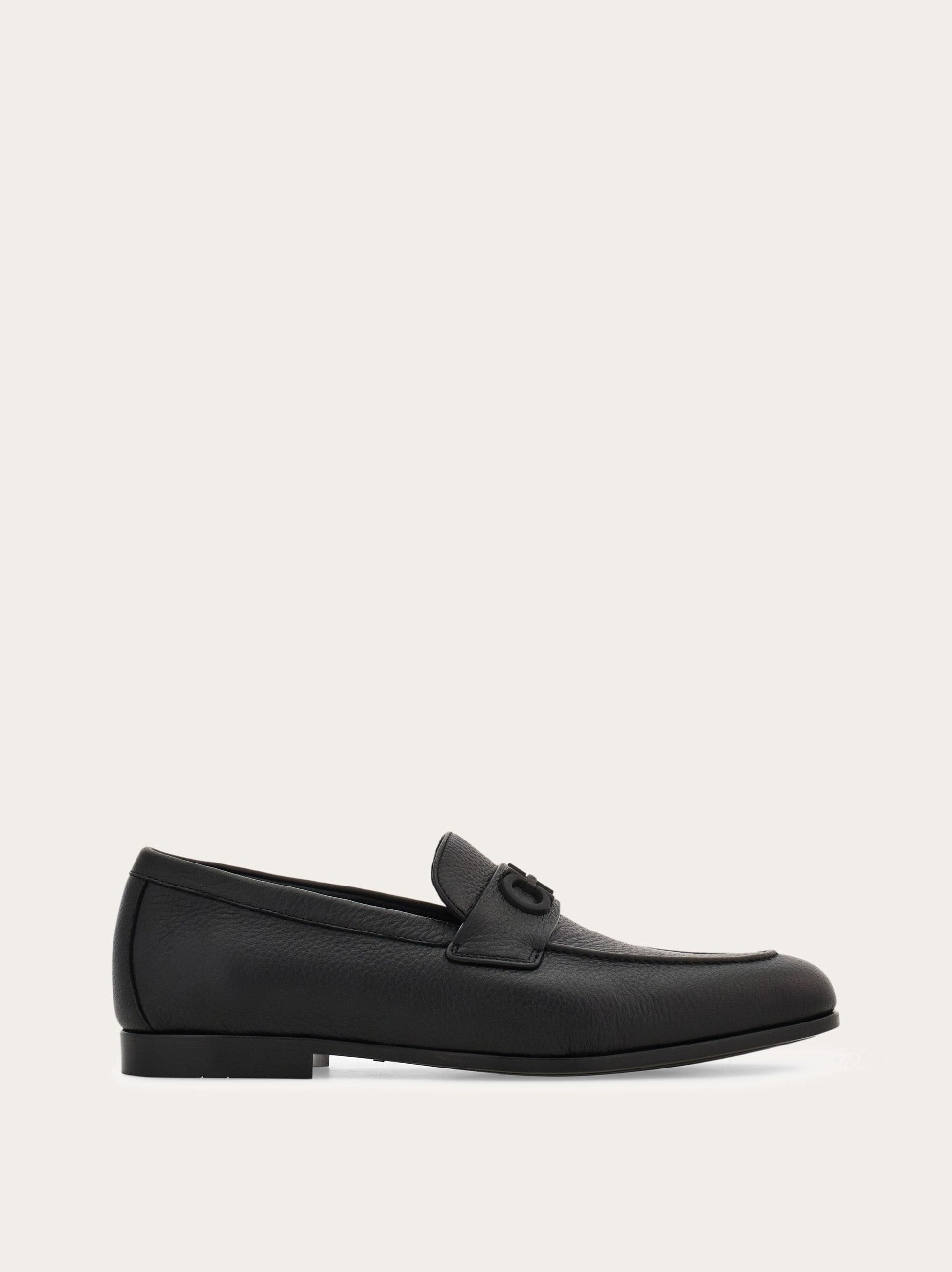Loafer with Gancini buckle - Men | Ferragamo