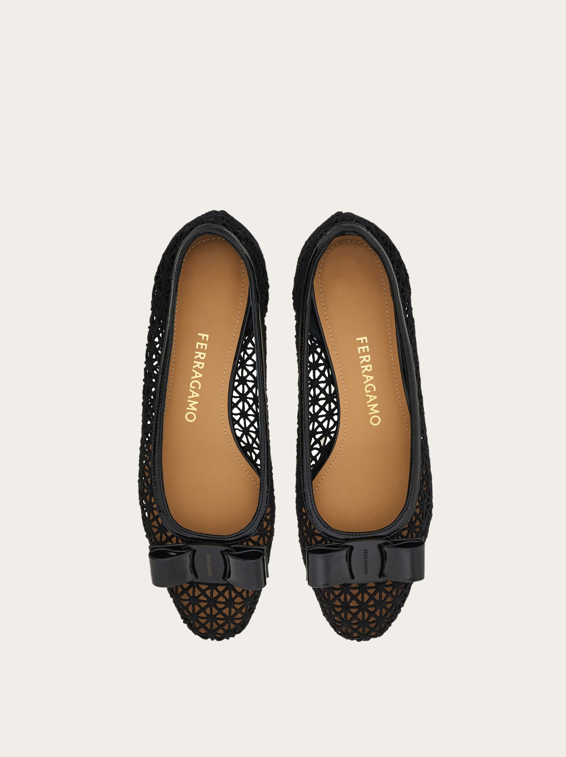 Macramé Vara bow pump - Women | Ferragamo