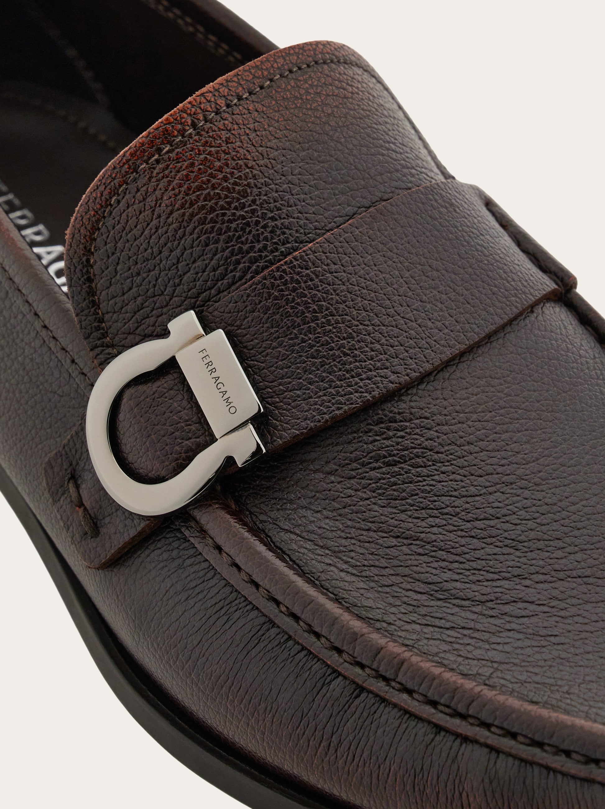 コバラ77 Loafer with Gancini detail - Men | Ferragamo