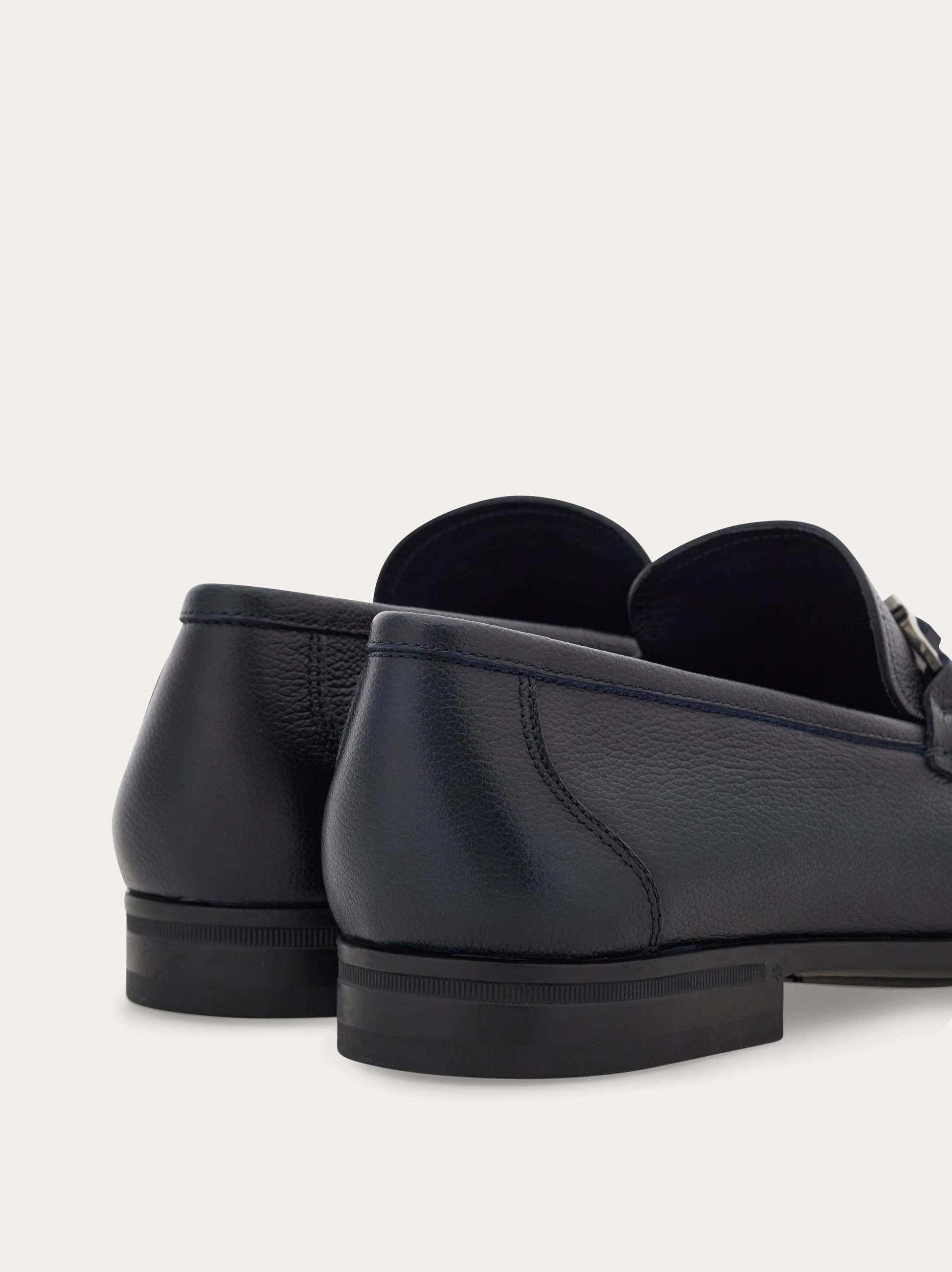 Loafer with Gancini buckle - Men | Ferragamo