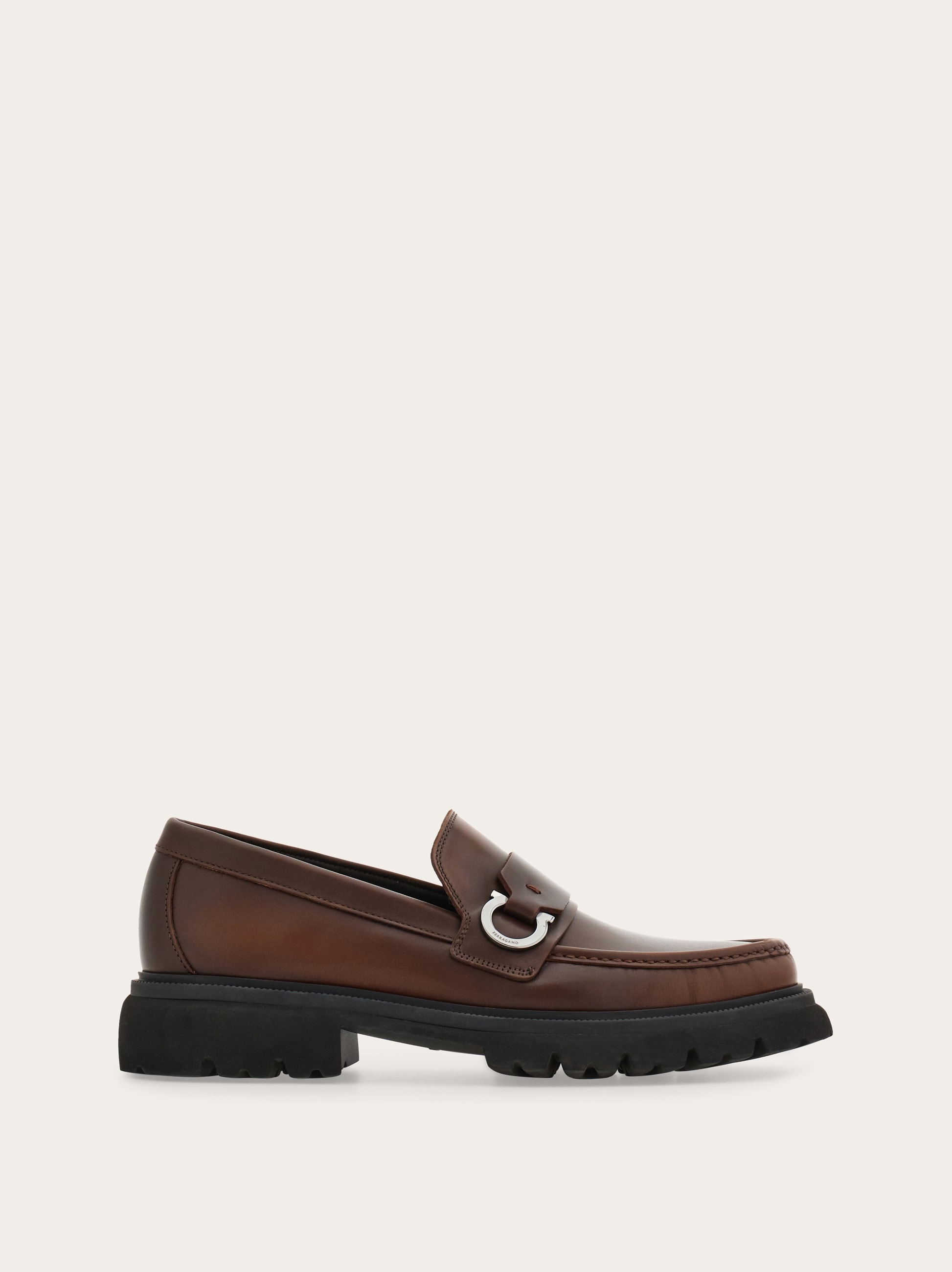 Salvatore ローファー ブラウン Ferragamo Salvatore Ferragamo タッセル レザー (サルヴァトーレフェラガモ) 靴