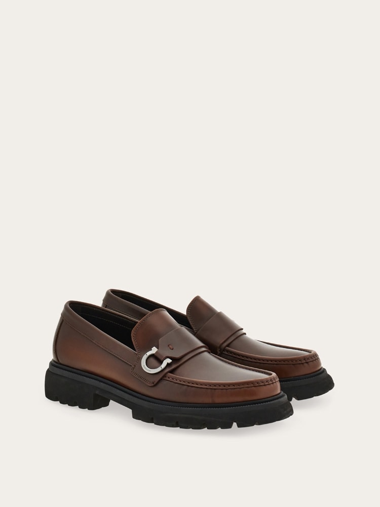 Loafer with Gancini detail Gallery image 2