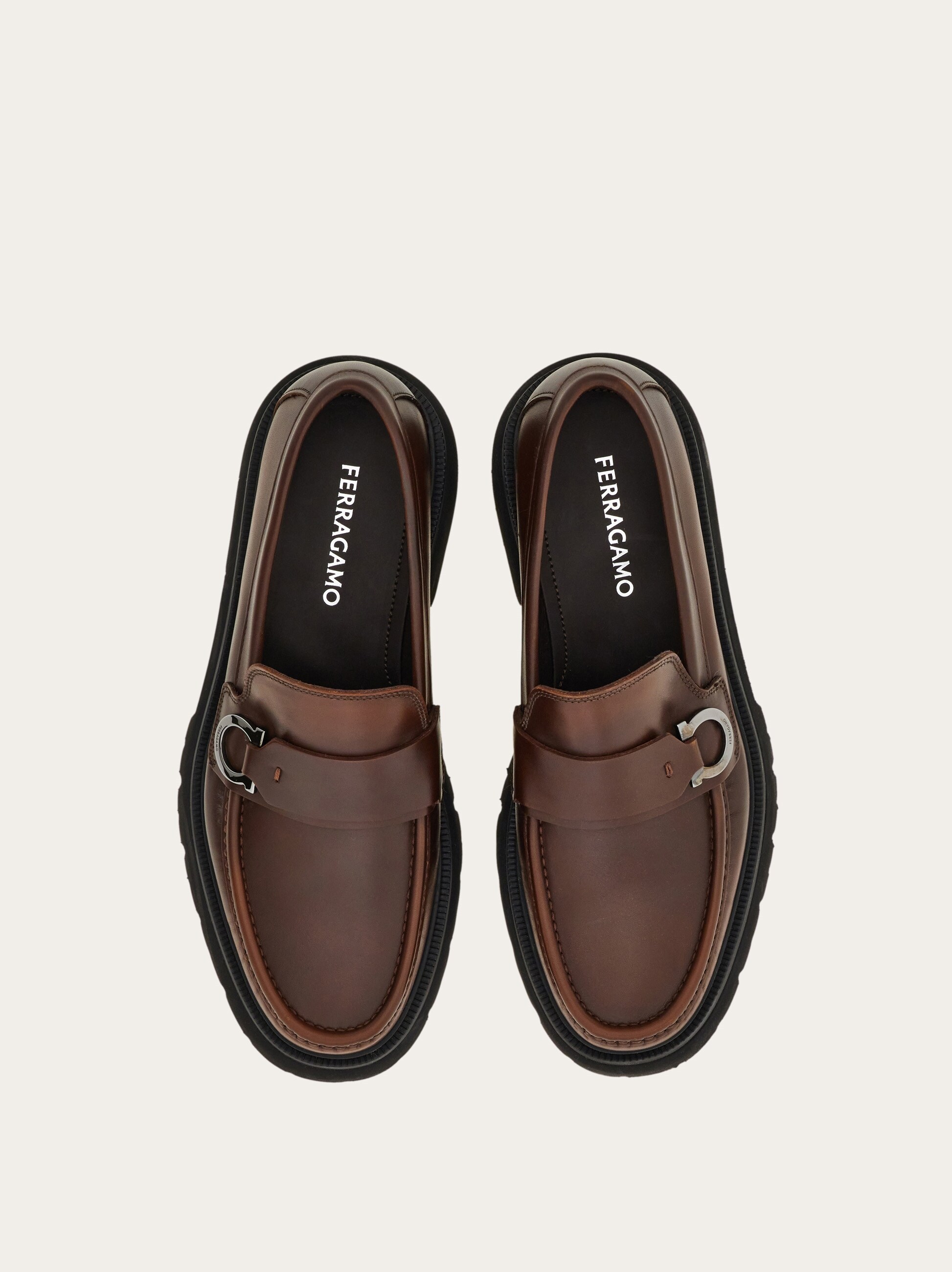 Ferragamo Men Loafers Shoes Brown Size 12 Penny loafer - Men | Ferragamo main image 2