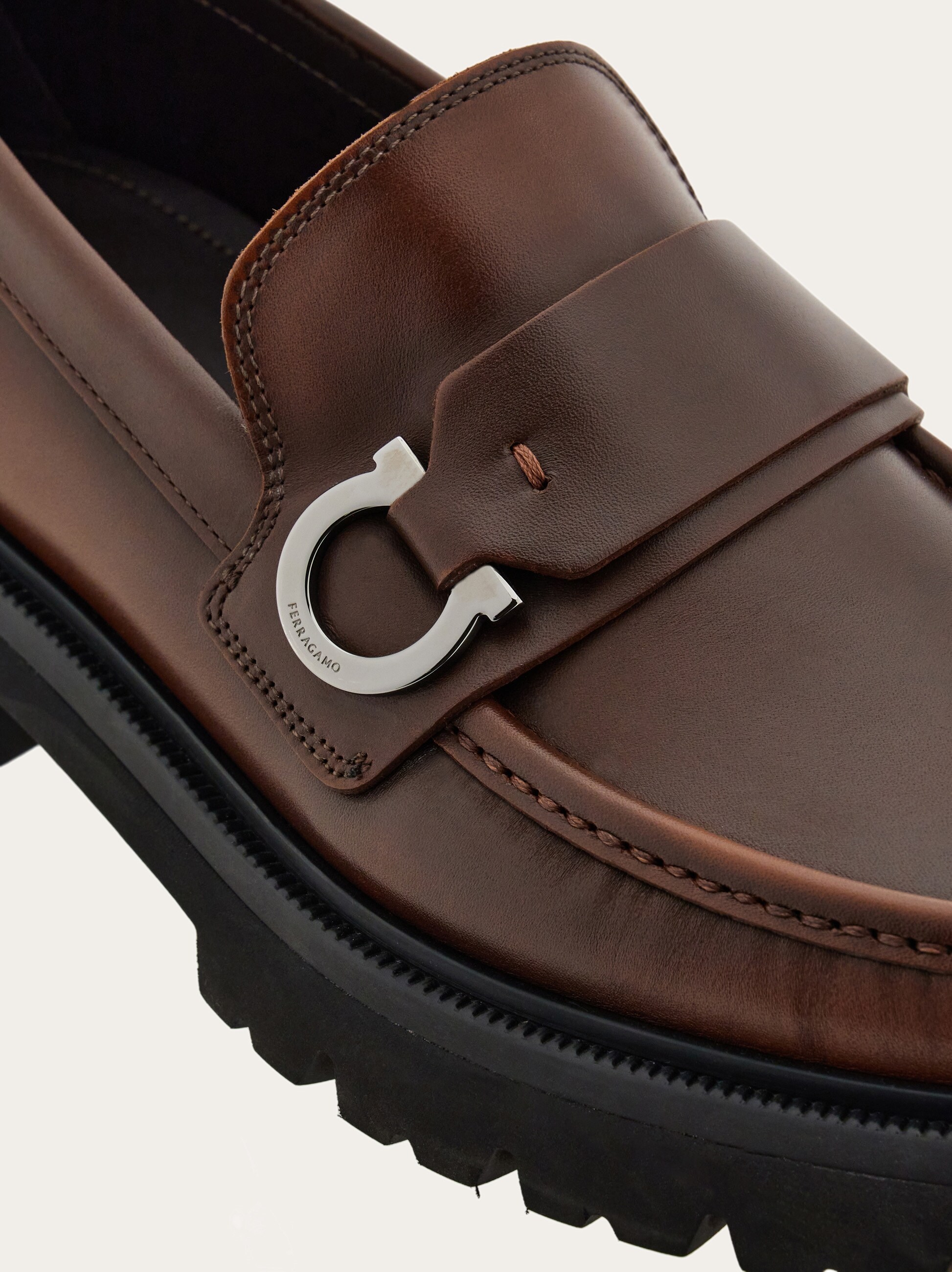 GF Ferré Men’s Loafer DARK Brown NEW UNUSED Buy Brown Men main image 4