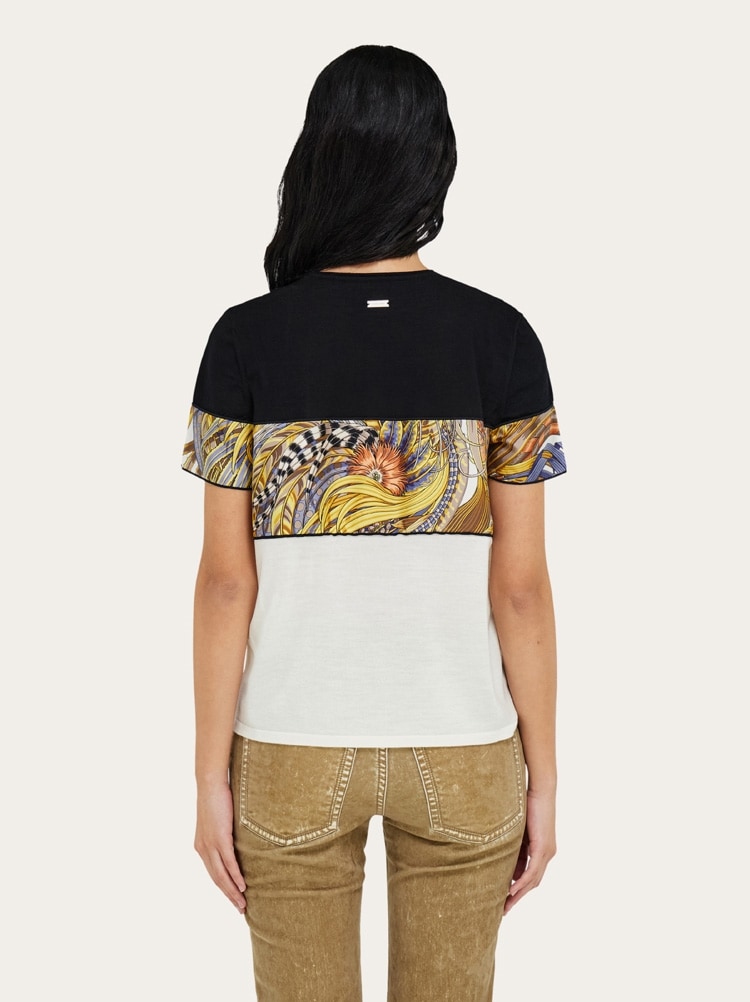 Jersey con intarsia estampado Rooster Gallery image 3