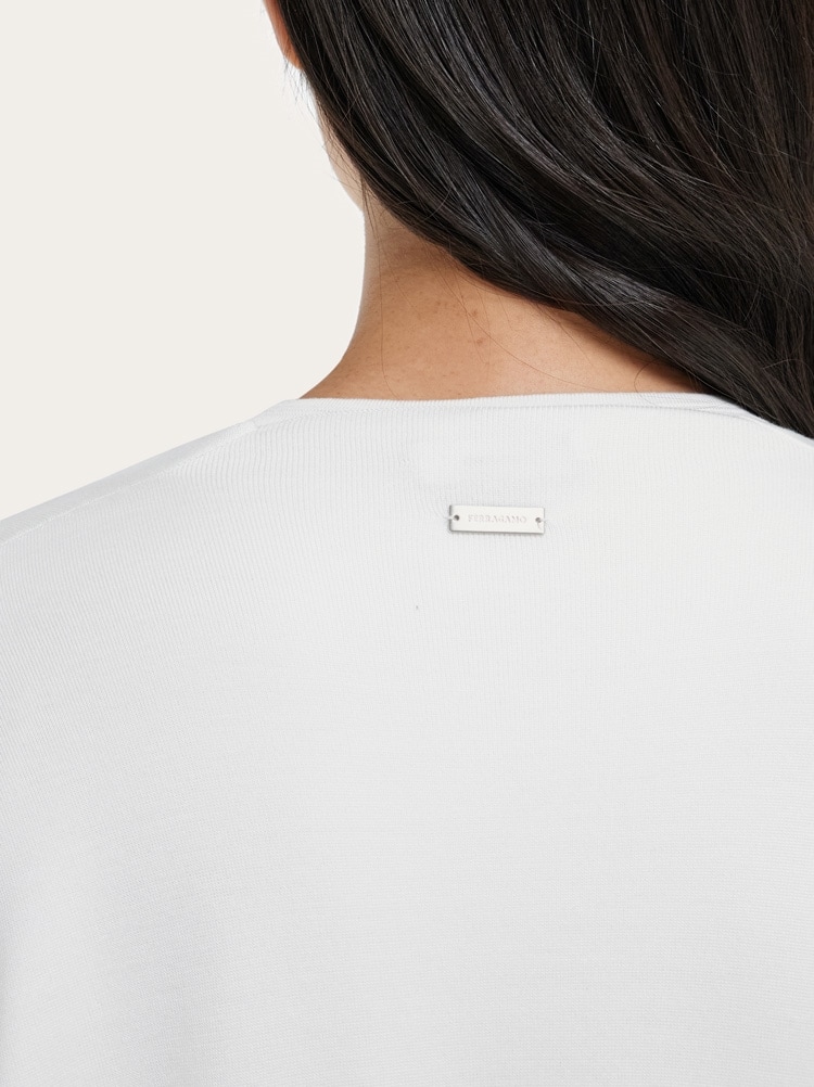 Longline cardigan with fringe detail Gallery image 5