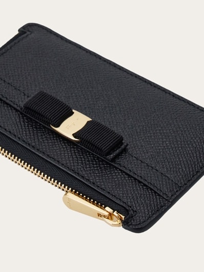 Ferragamo フェラガモ リボン 財布 カードケース ヴァラ リボン カードケース - ウィメンズ | Ferragamo