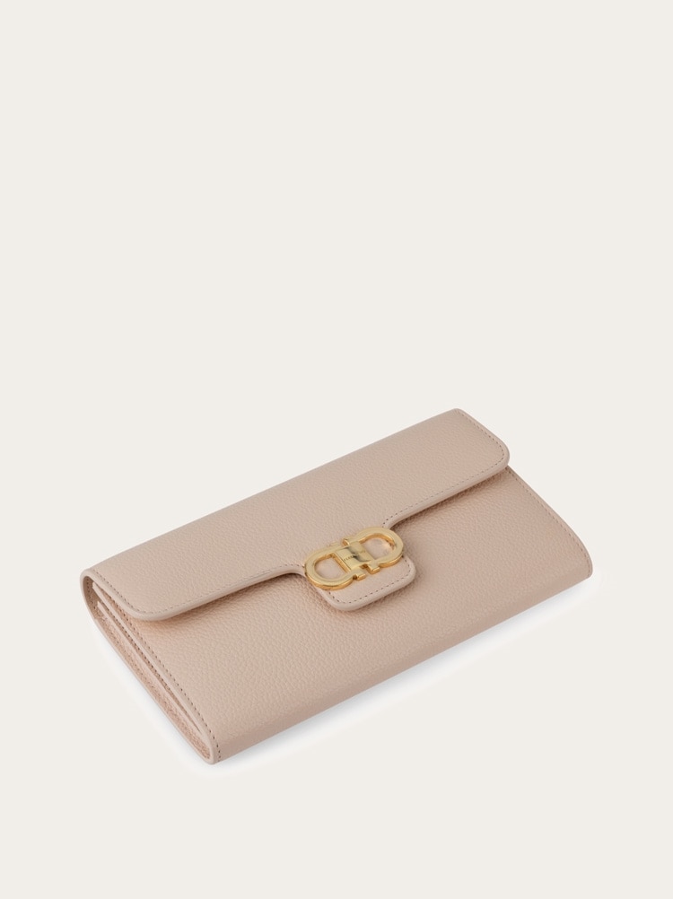 Gancini wallet with shoulder strap Gallery image 2