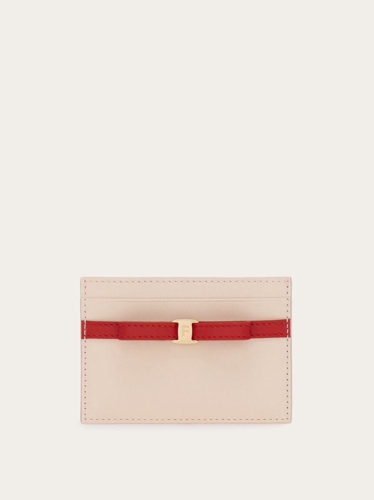 Mini bow credit card holder Gallery image 1