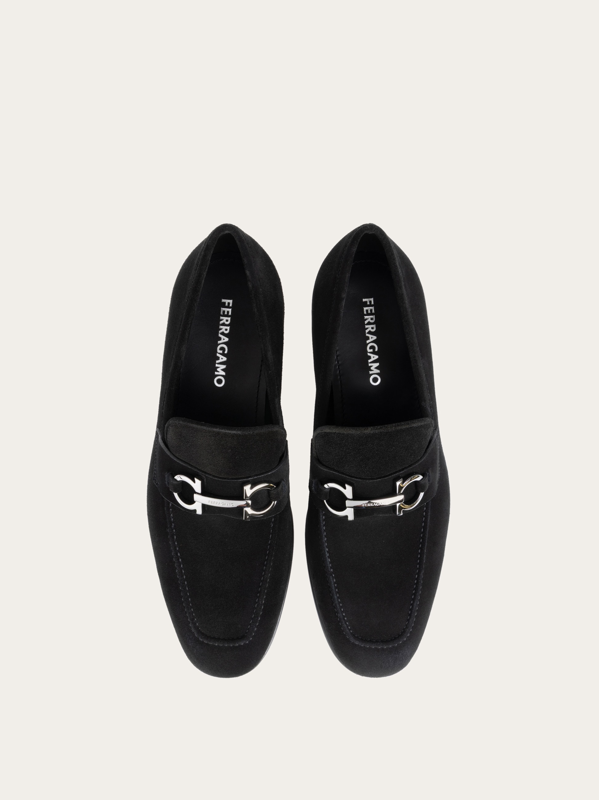 Moccasin with Gancini ornament - Men | Ferragamo