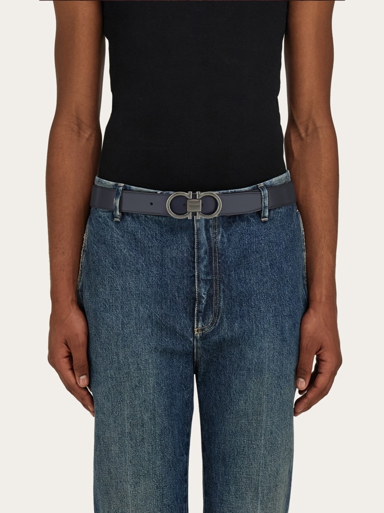 Ceinture réversible et réglable Gancini Gallery image 4