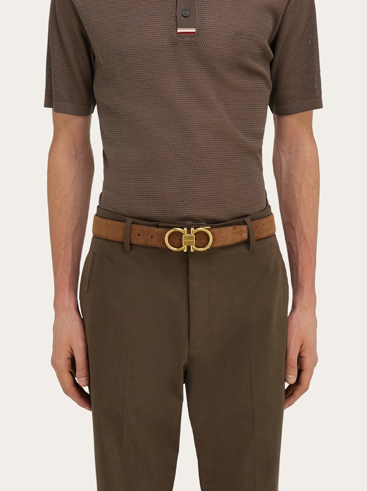 Adjustable Gancini belt Gallery image 4