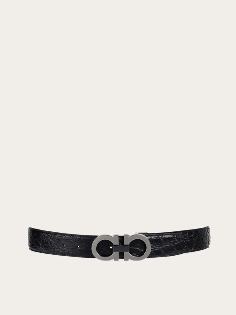 Adjustable Gancini belt Gallery image 1