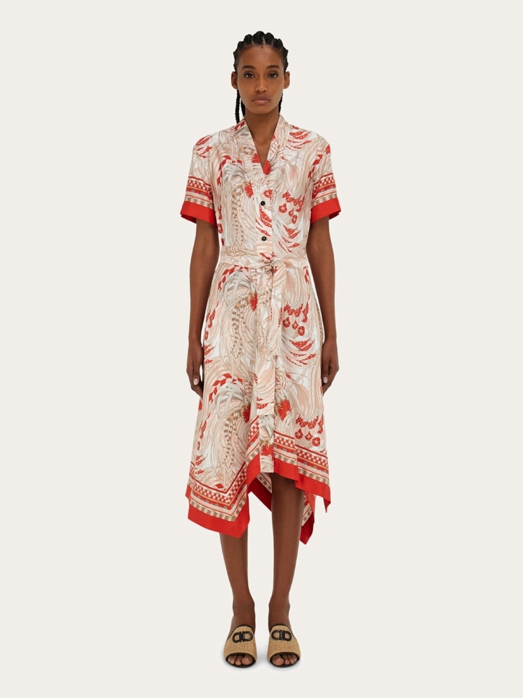 Robe midi asymétrique Gallery image 2