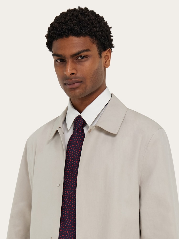 Pois print silk tie - Infinite Inspirations Gallery image 2