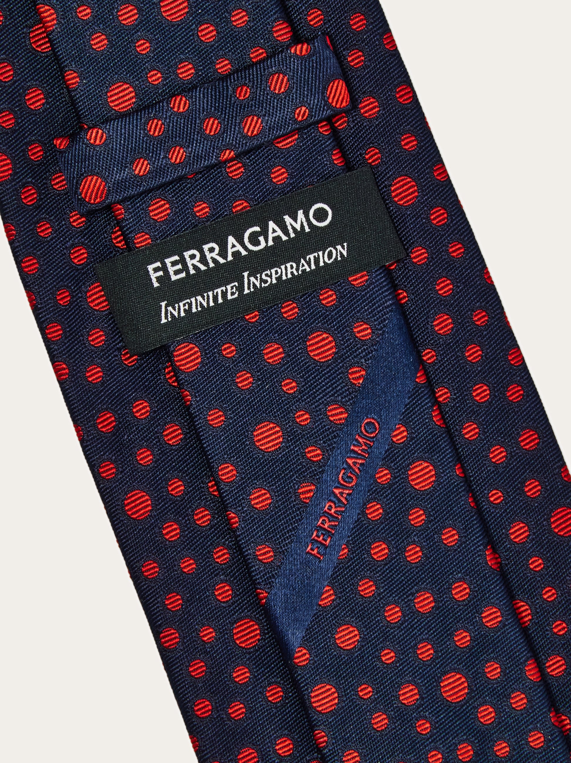 シルクプリントネクタイ - メンズ | Ferragamo