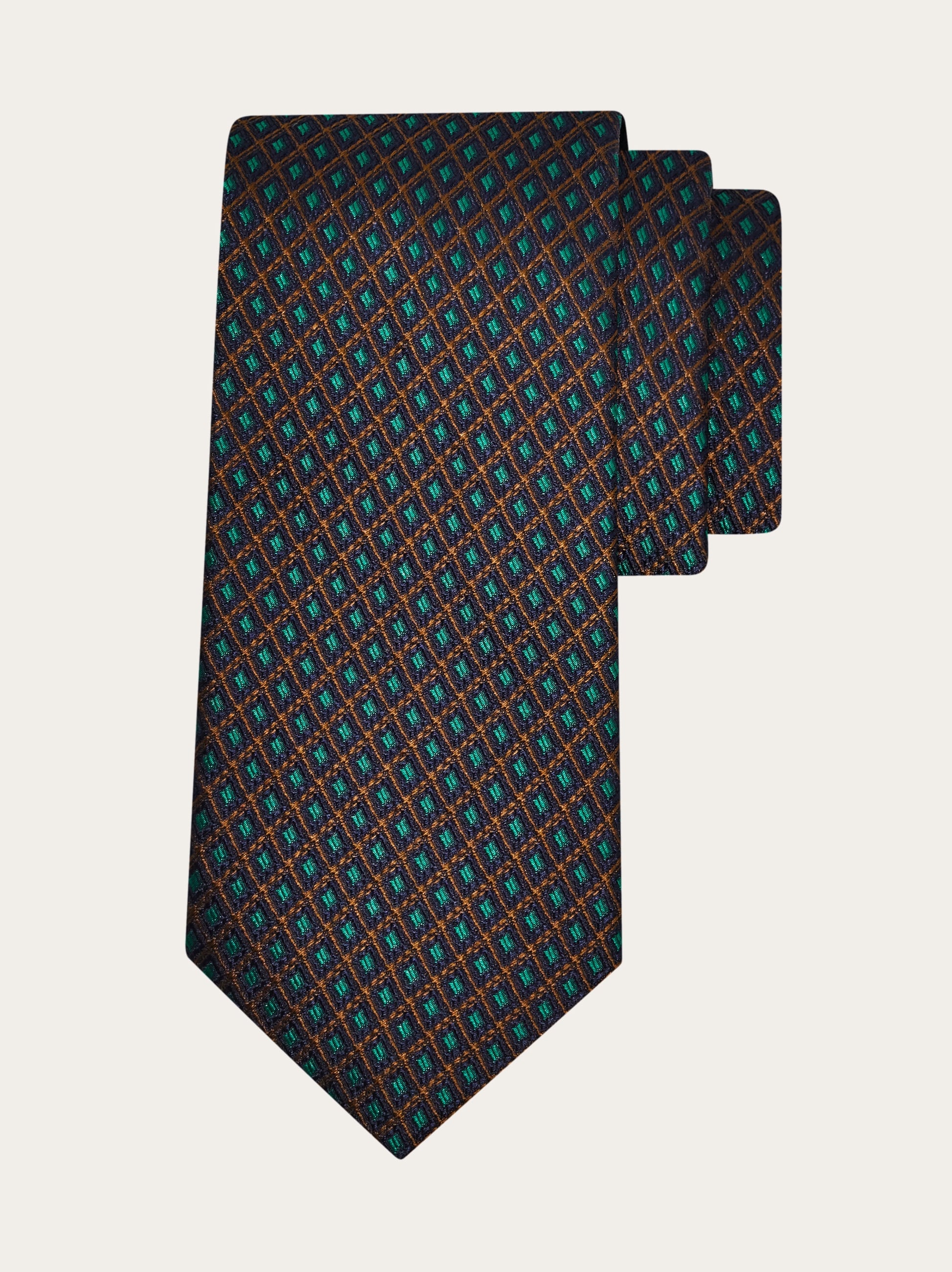 Jacquard tie - Infinite Inspirations - Men | Ferragamo