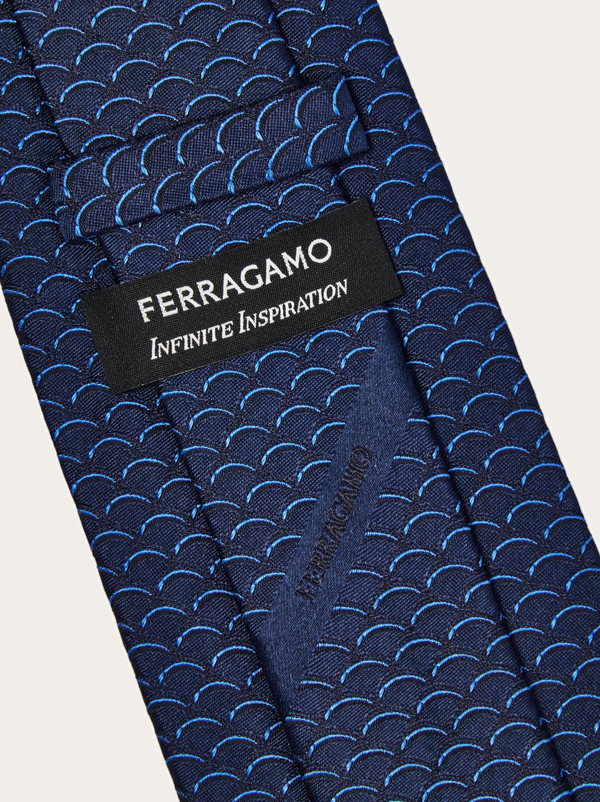 シルクプリントネクタイ - メンズ | Ferragamo