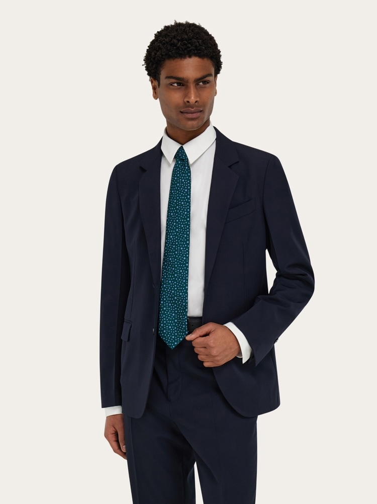 Pois print silk tie - Infinite Inspirations Gallery image 2