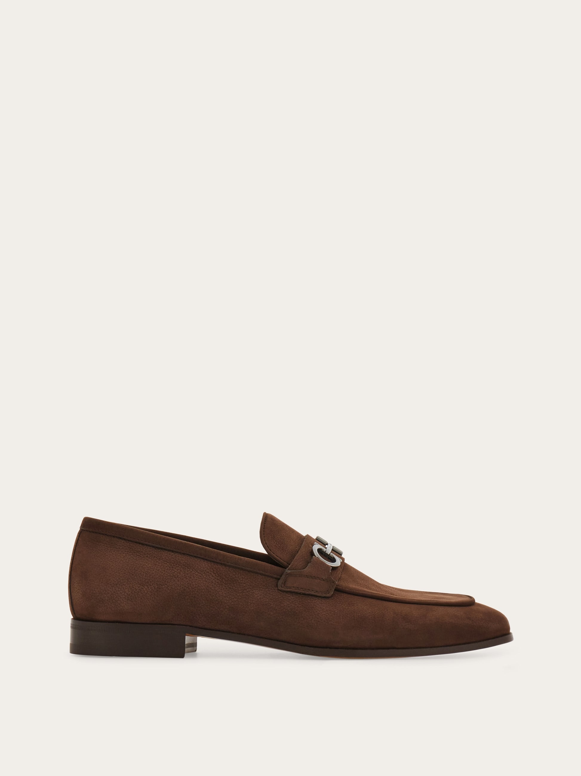 Moccasin with Gancini ornament - Men | Ferragamo