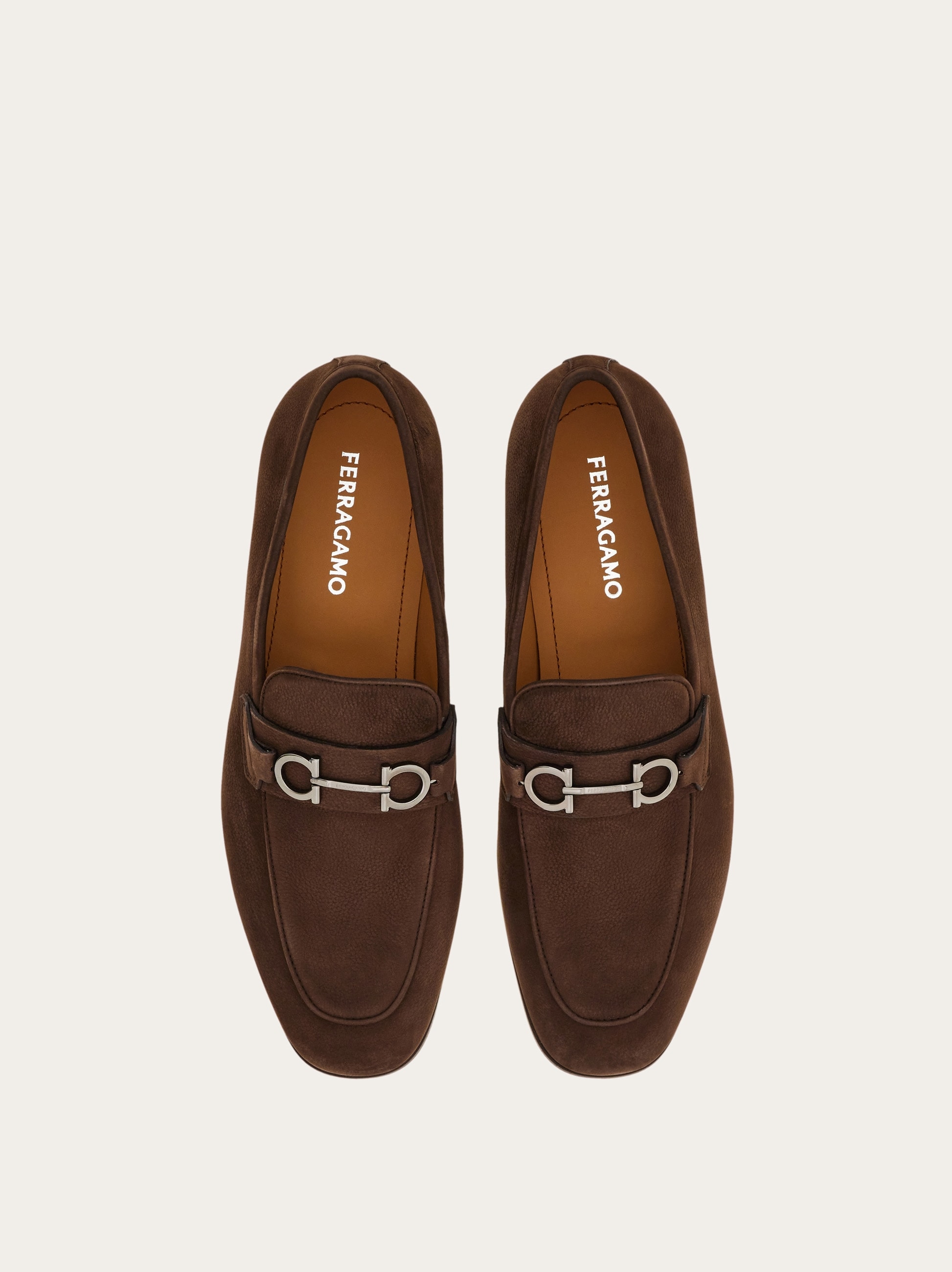 Moccasin with Gancini ornament - Men | Ferragamo
