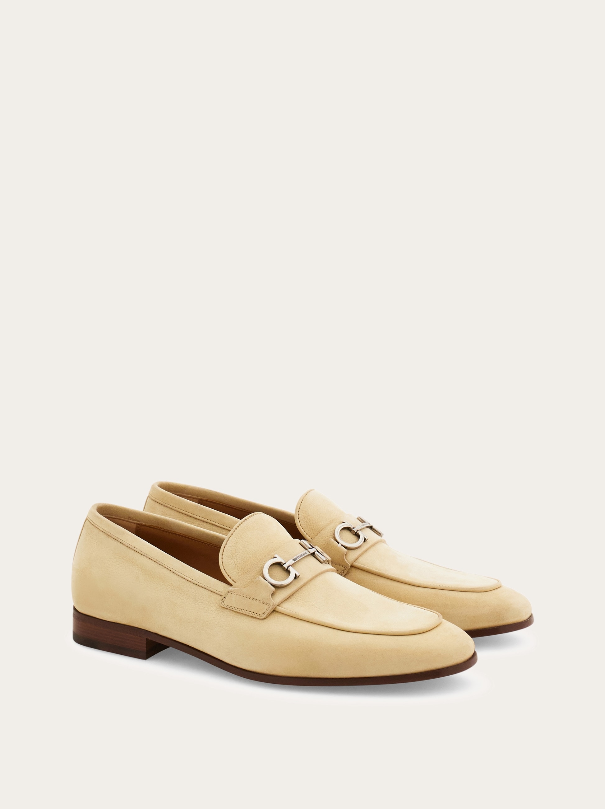 Moccasin with Gancini ornament - Men | Ferragamo