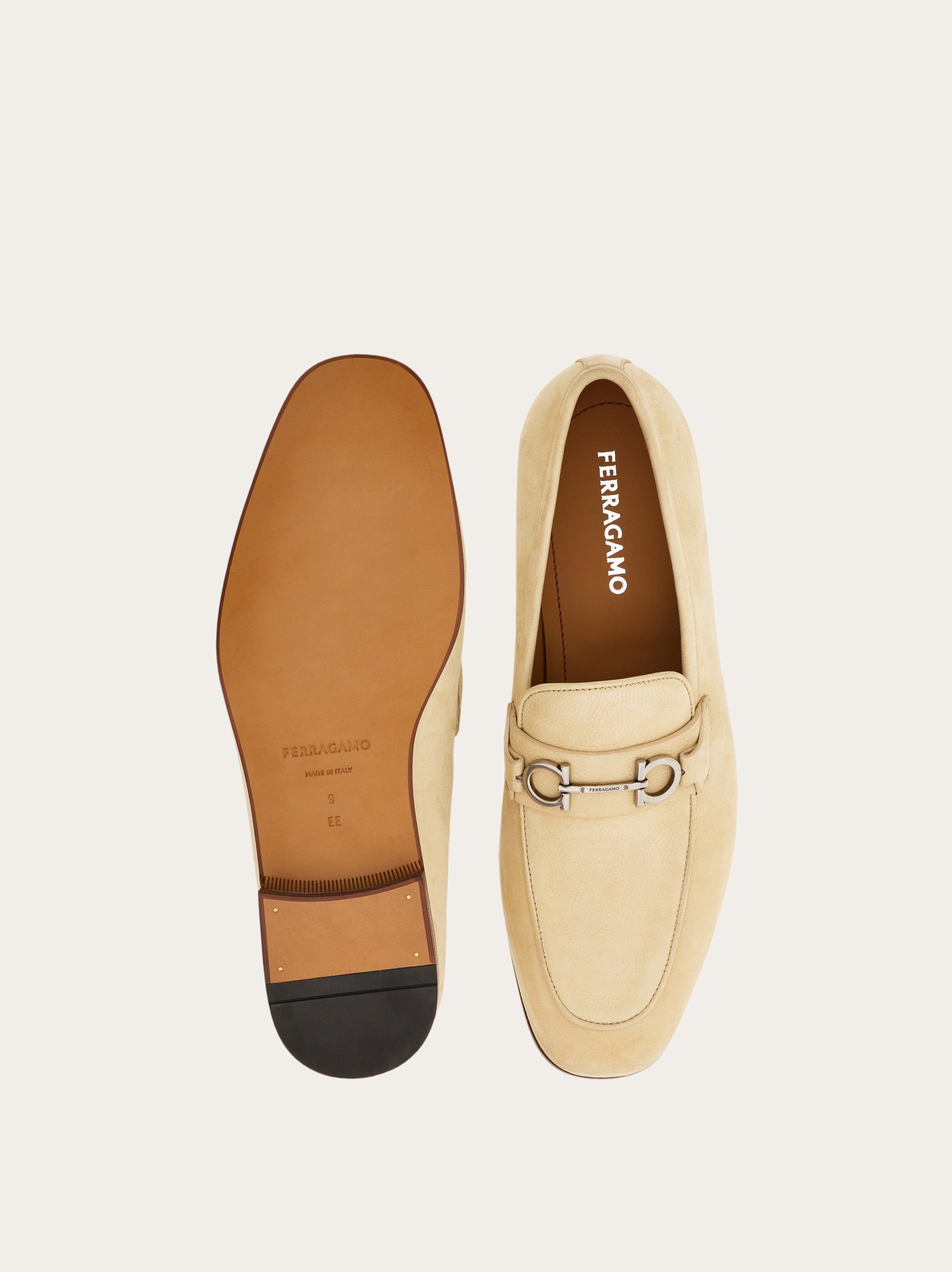 Moccasin with Gancini ornament - Men | Ferragamo