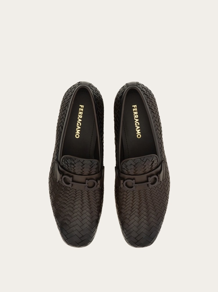 Moccasin with braid Gancini ornament Gallery image 3