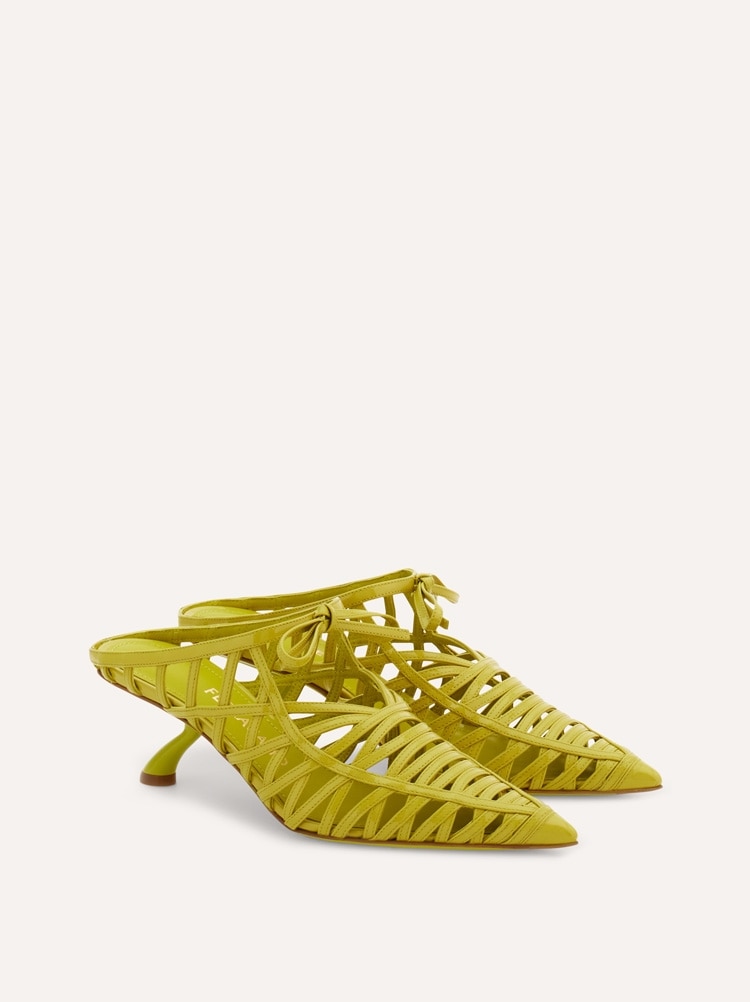 S-shaped heel mule Gallery image 2