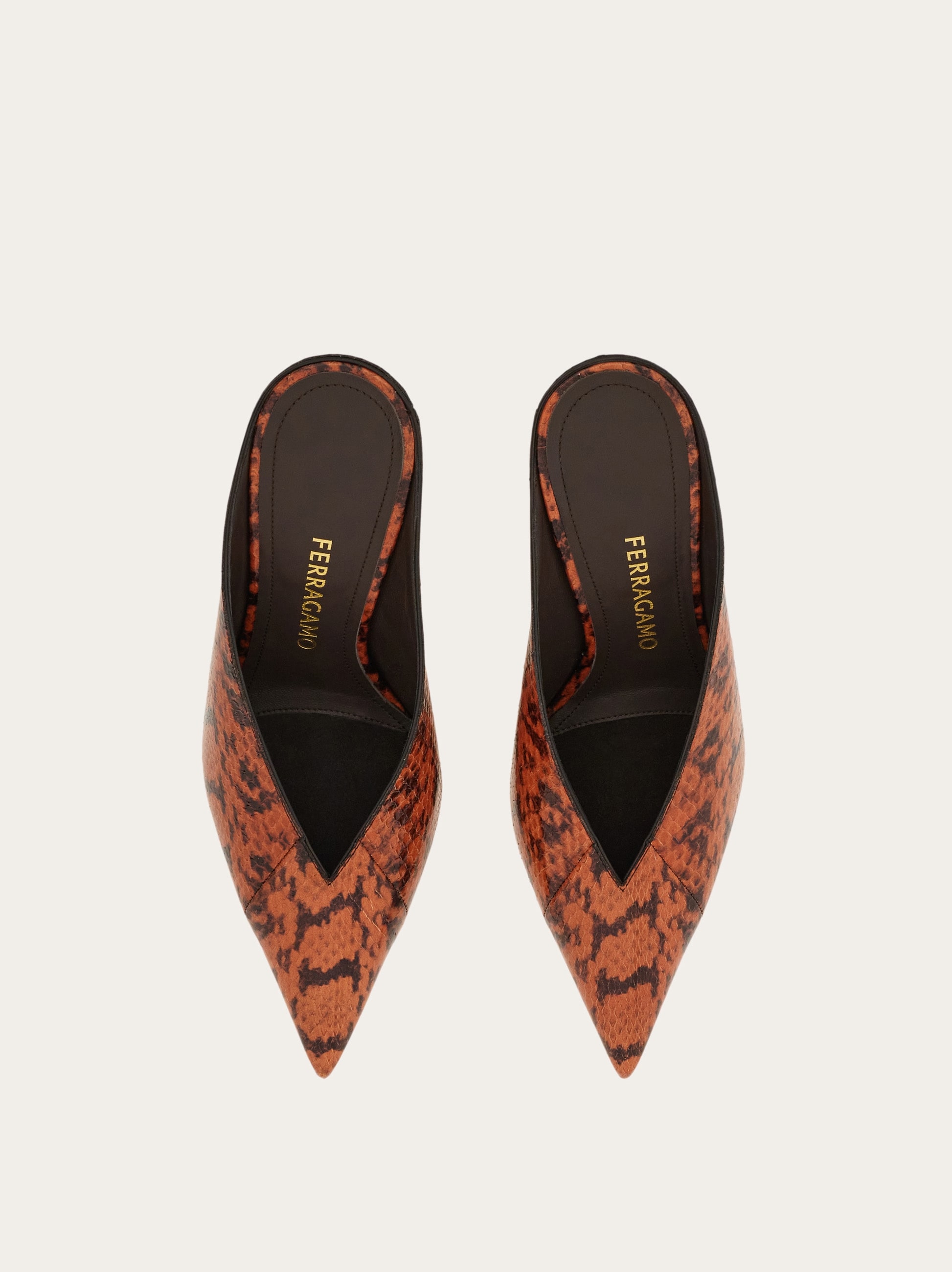 S-shaped heel mule - Women | Ferragamo