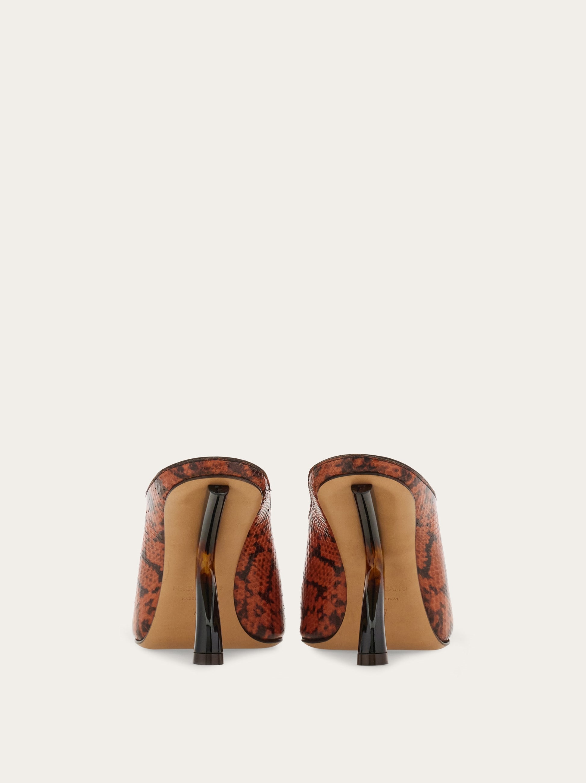 S-shaped heel mule - Women | Ferragamo