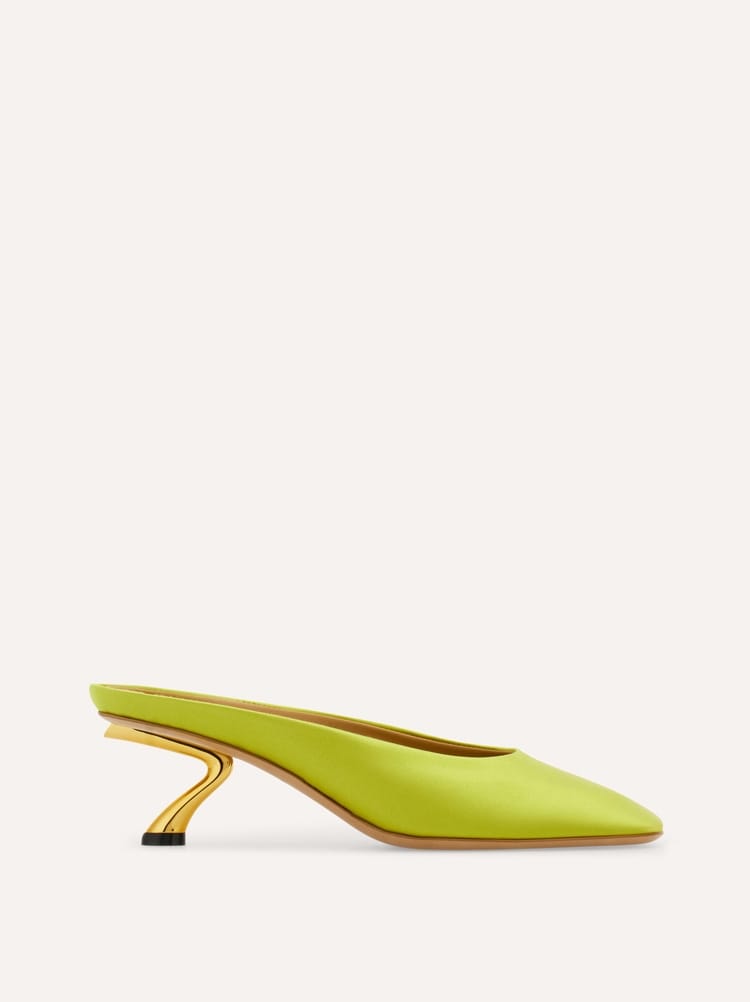 S-shaped heel mule Gallery image 1