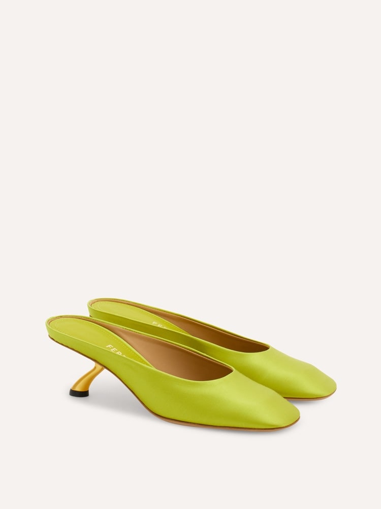 S-shaped heel mule Gallery image 2