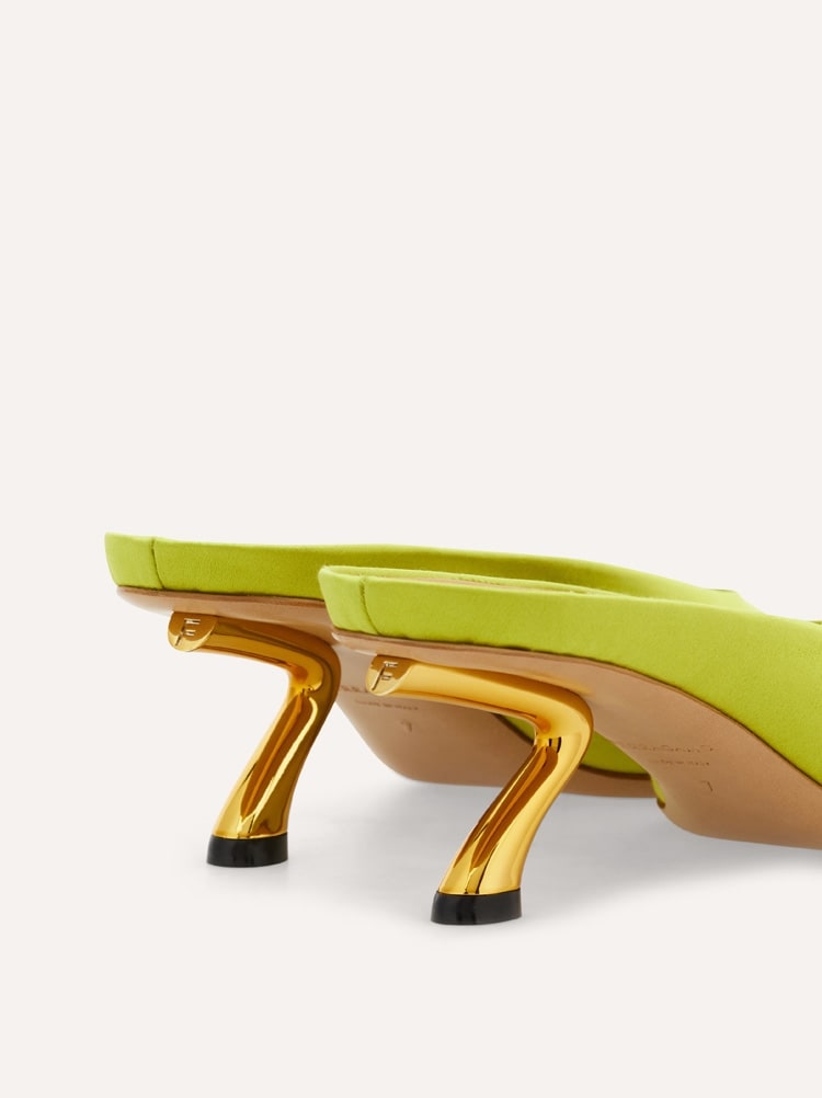 S-shaped heel mule Gallery image 6