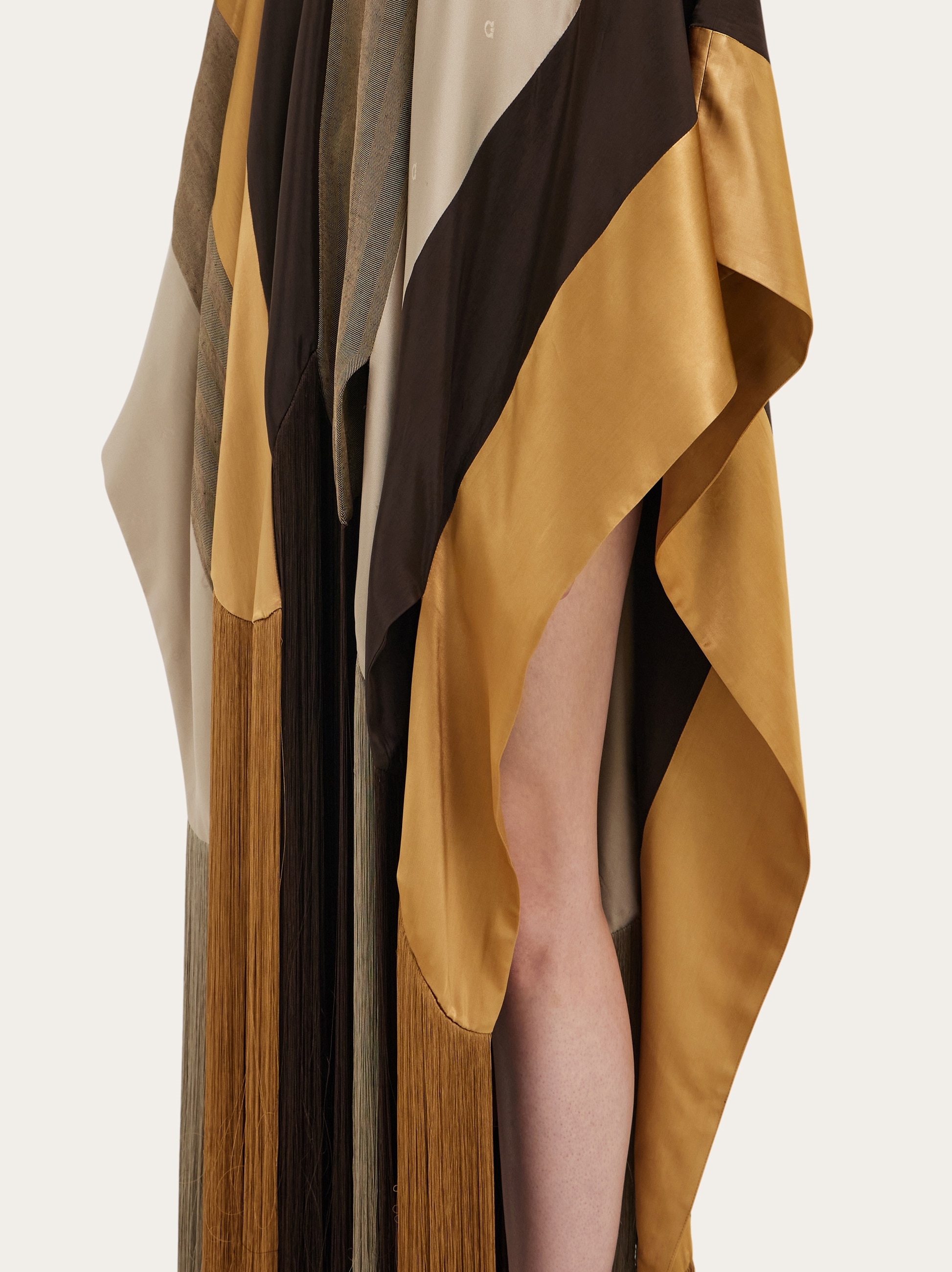 Patchwork poncho - Women | Ferragamo