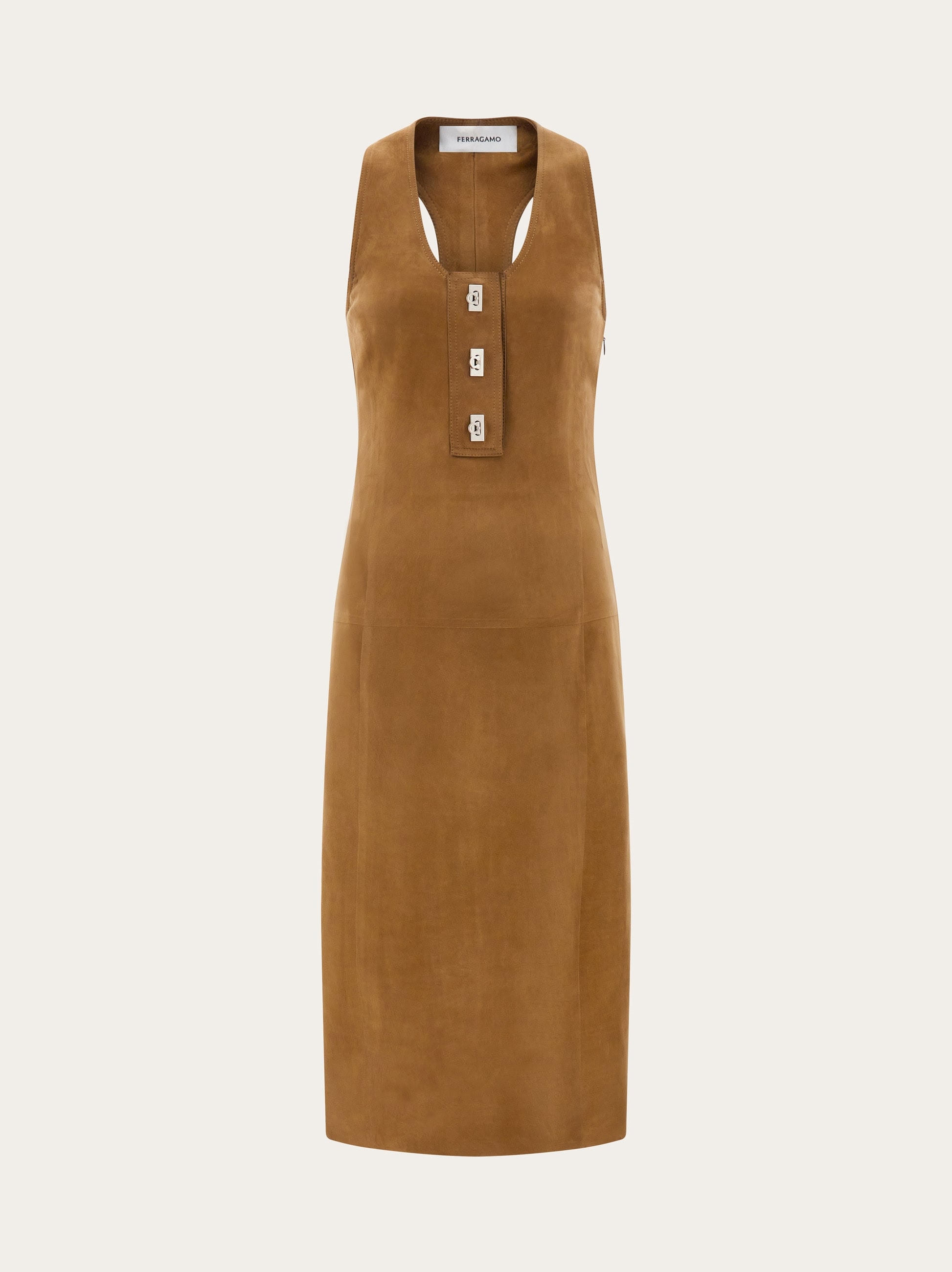 ferragamo brown dress Salvatore Ferragamo Dress