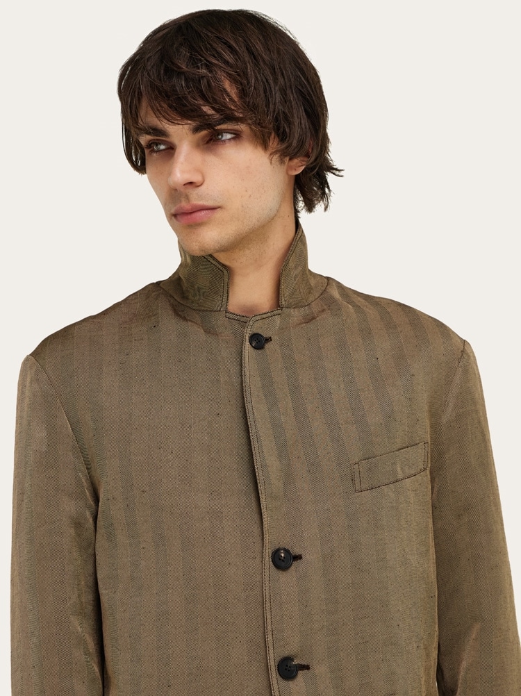 싱글 브레스티드 블레이저 Gallery image 5