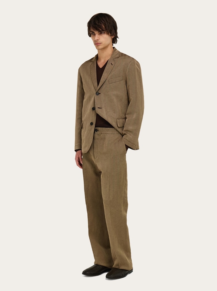 싱글 브레스티드 블레이저 Gallery image 8