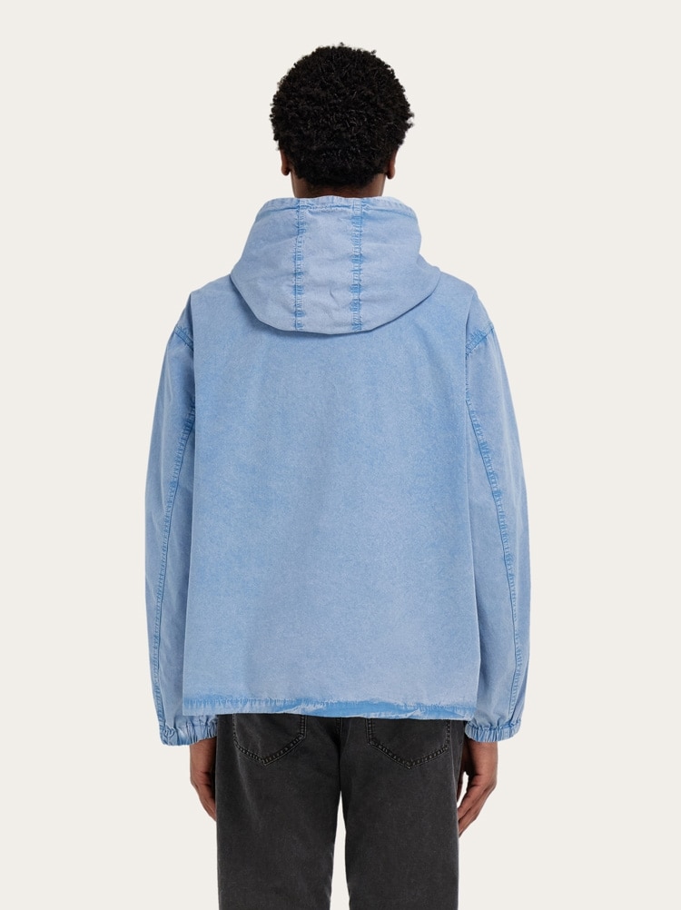 Cotton and silk blouson Gallery image 3
