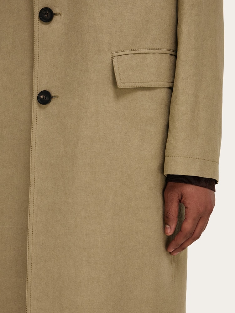 Pardessus en lin mélangé Gallery image 5