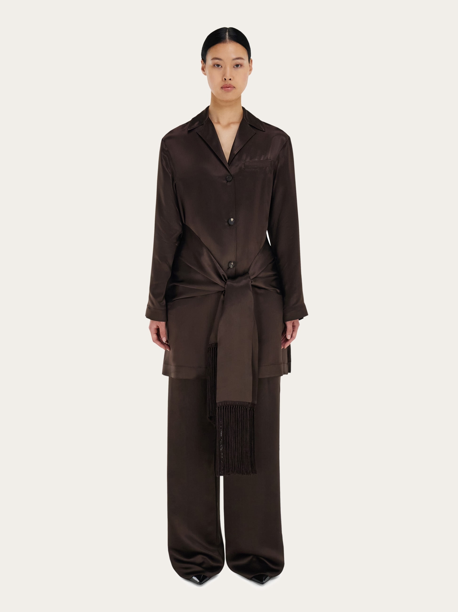 Satin jacket - Women | Ferragamo