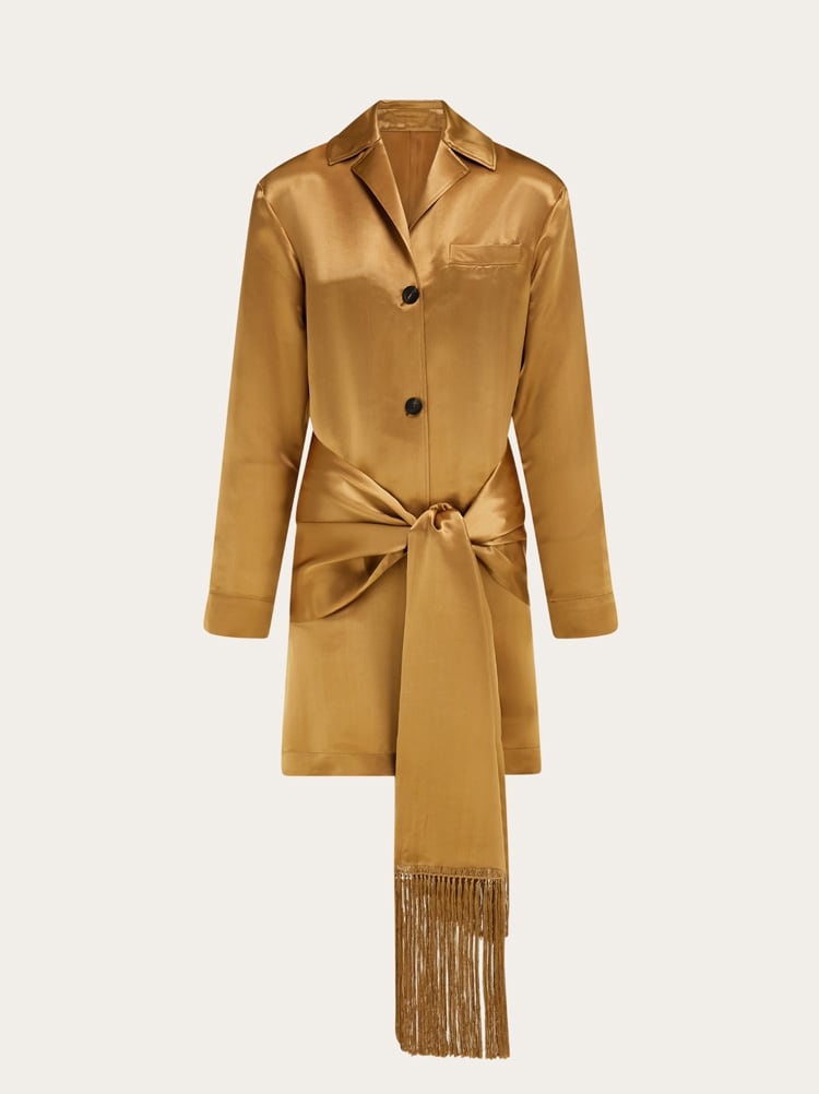 Veste en satin Gallery image 1
