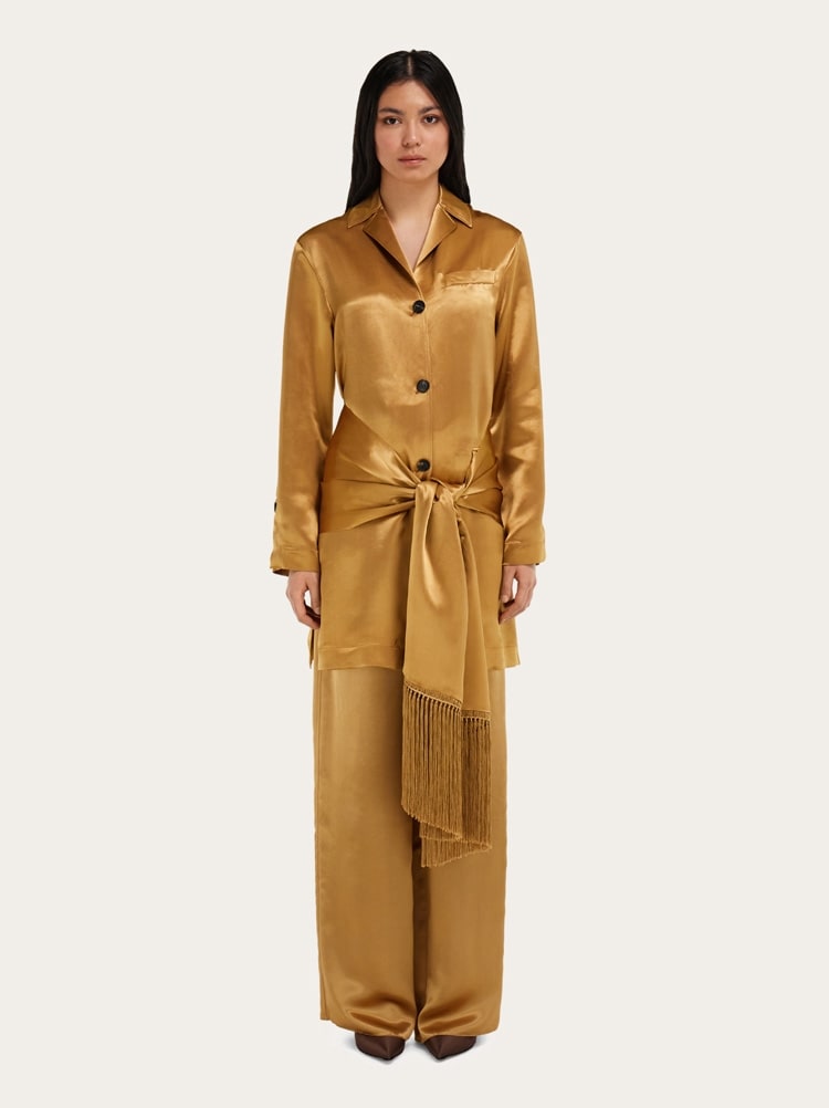 Veste en satin Gallery image 2