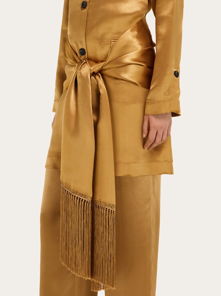 Veste en satin Gallery image 5