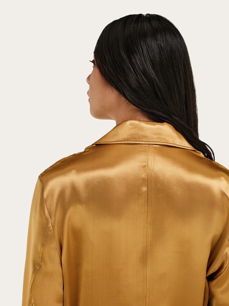 Veste en satin Gallery image 6