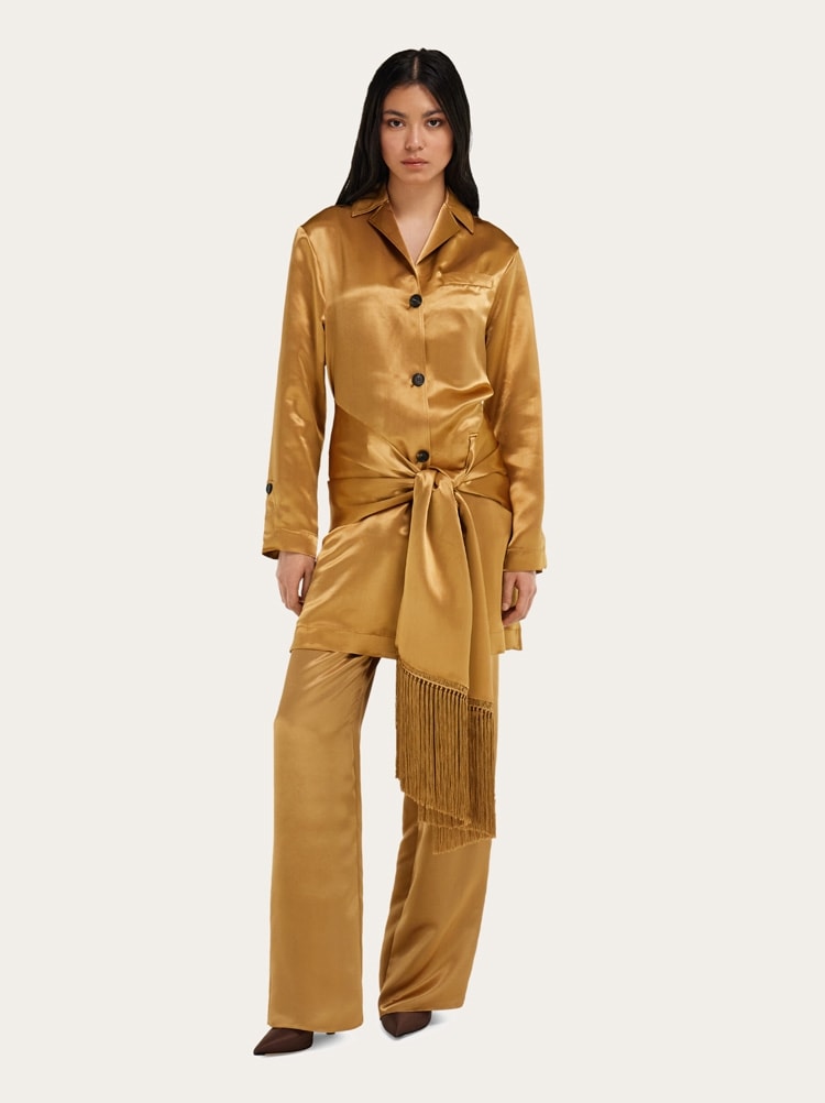 Veste en satin Gallery image 7