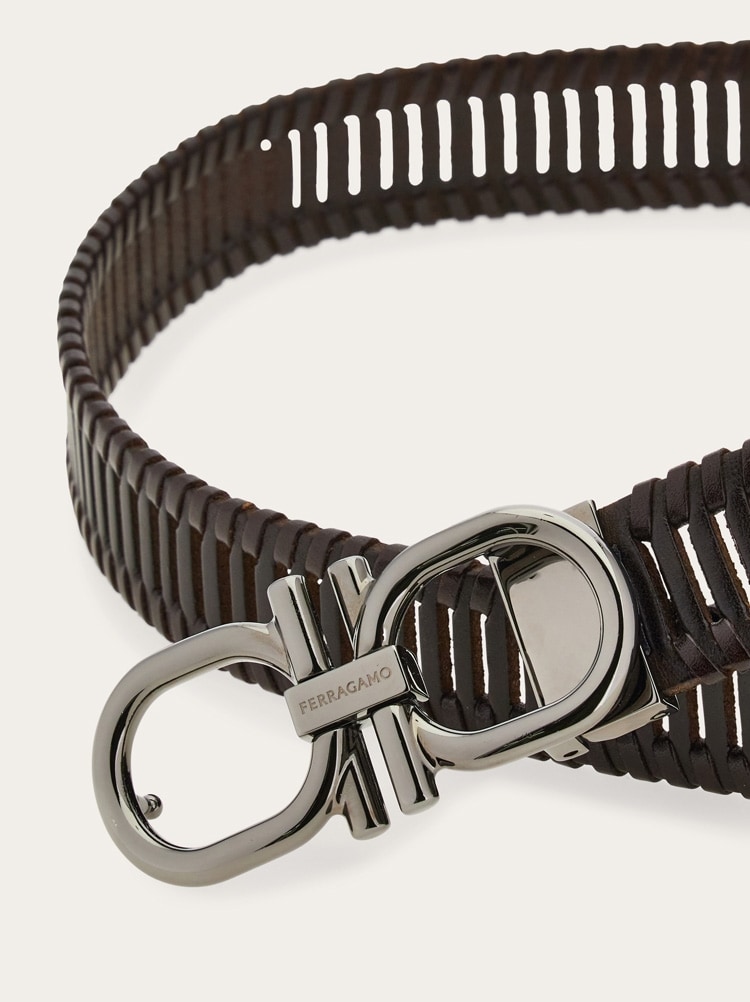 Adjustable Gancini belt Gallery image 5