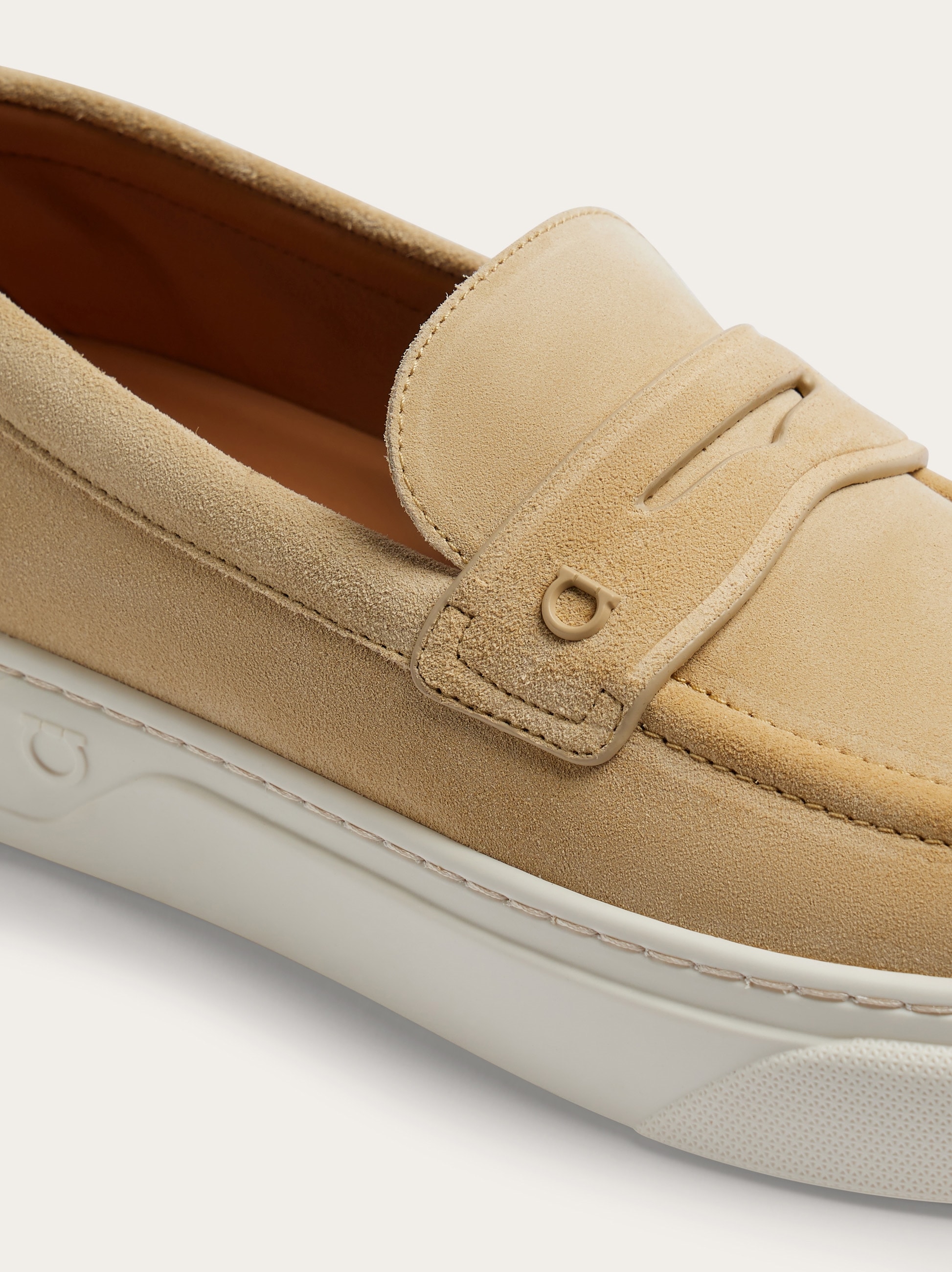 Salvatore Ferragamo RUFINA 5 1/2 ベージュ Hybrid sneaker - Men | Ferragamo