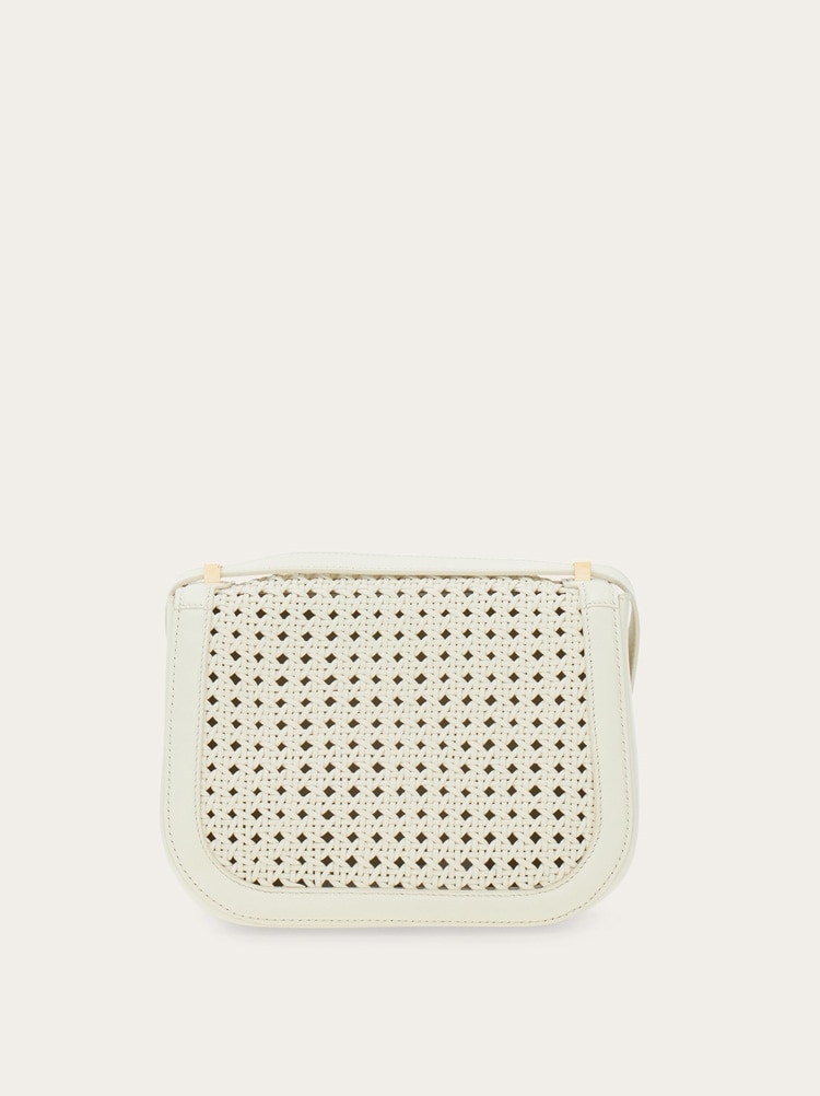 Double Gancini North-South crossbody bag Gallery image 4